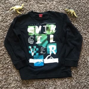 Black Quiksilver Shirt -4T